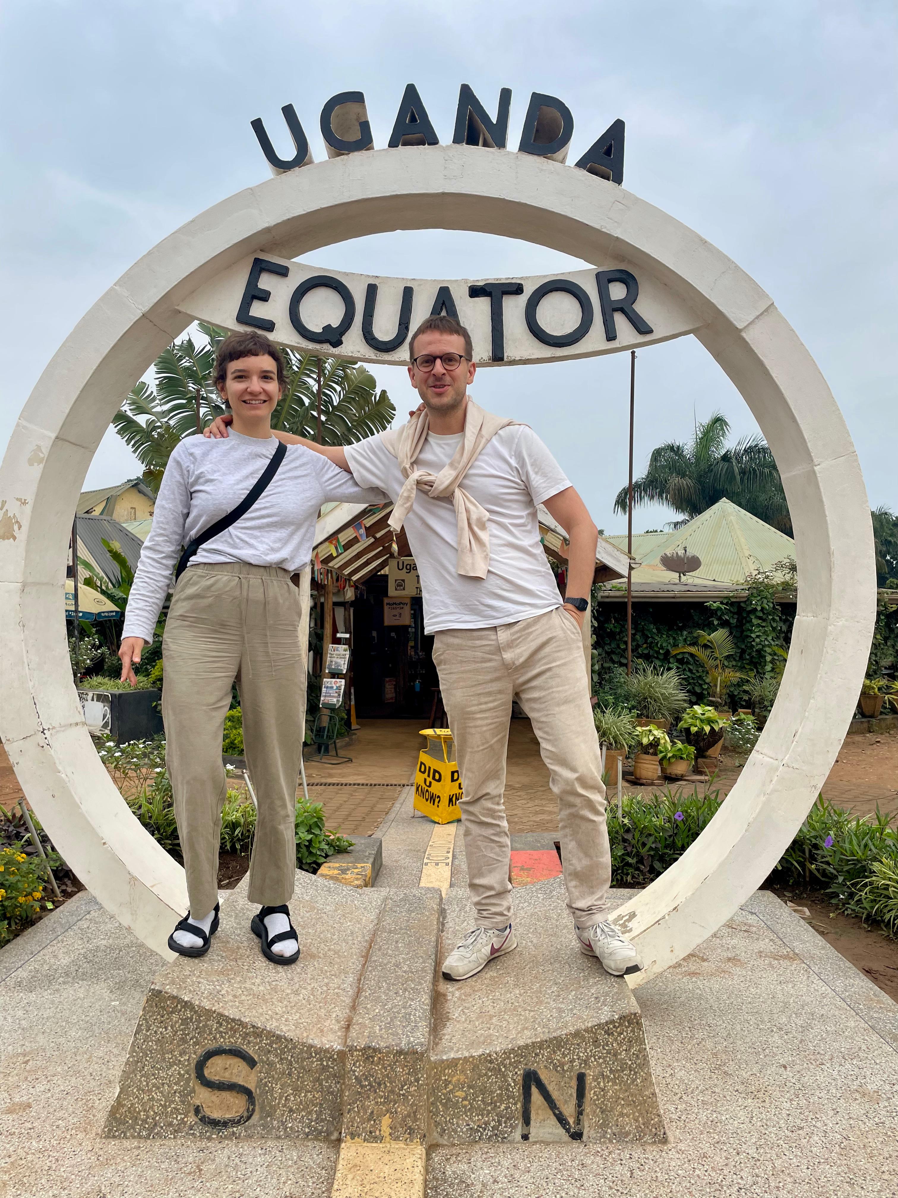 Uganda Equator Monument Kayabwe